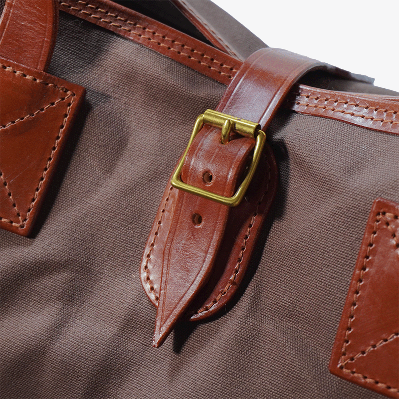 Carryall Medium   Brown Canvas