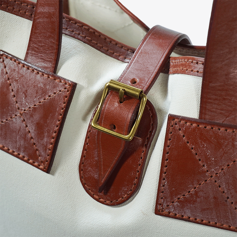 Carryall Small White Canvas