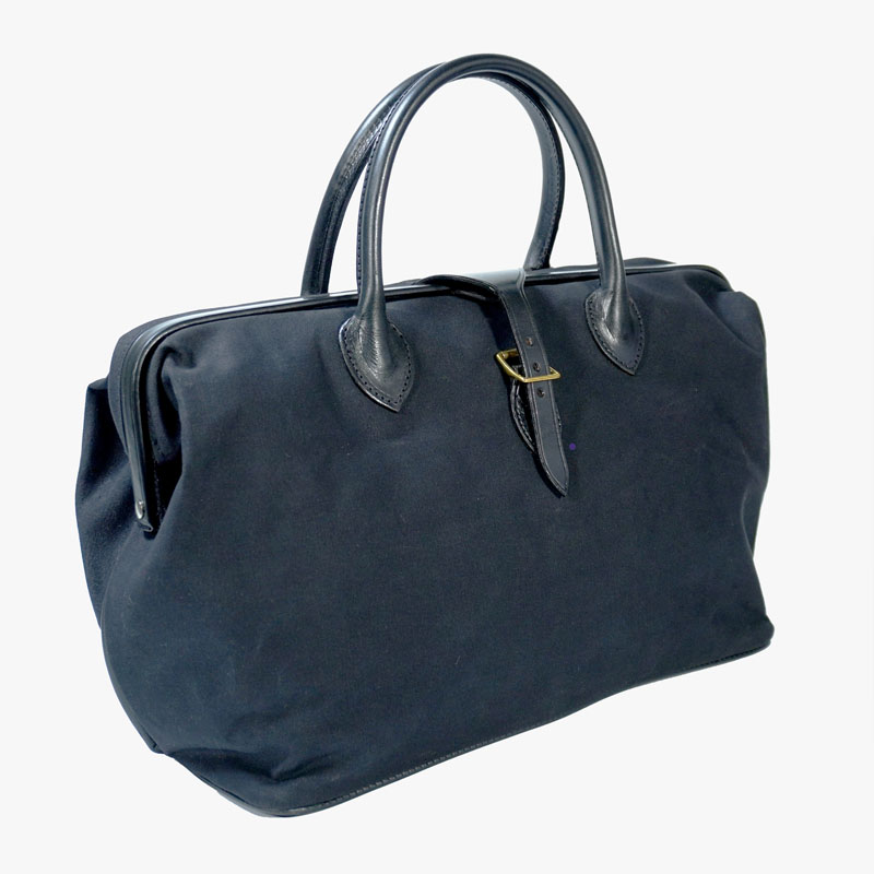17" Gladstone Bag Black Canvas