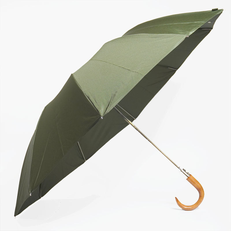 22” Telescopic Folding Umbrella / Dark Forest (Green)