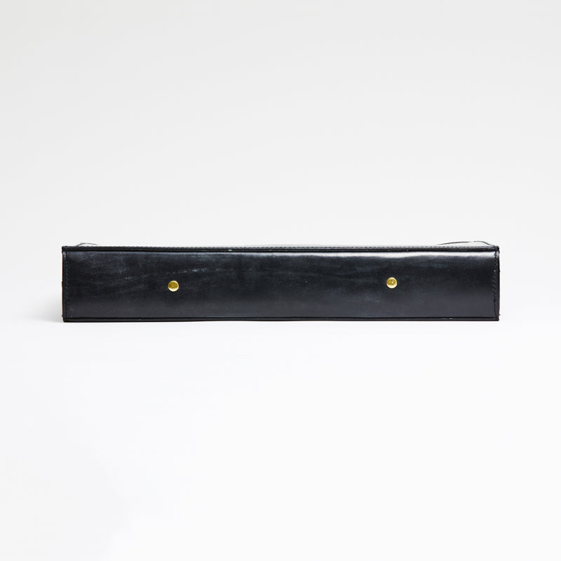 Flat Handle Folio Case Black