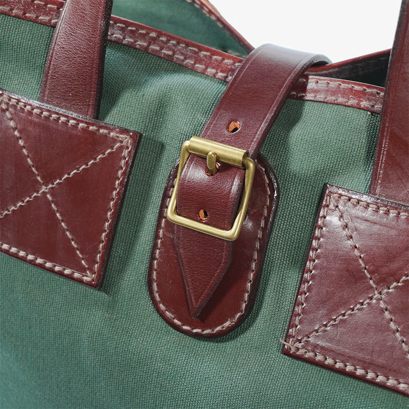 Carryall Small Olive Canvas