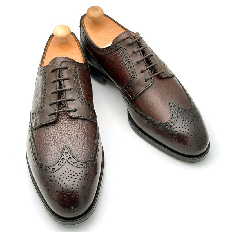 Bexley / Walnut Antique Calf - Dark Brown Country Grain
