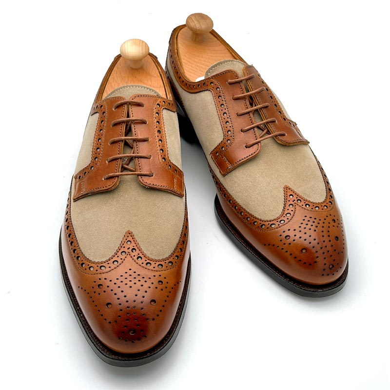 Bexley / Tan Antique Calf - Nut Suede