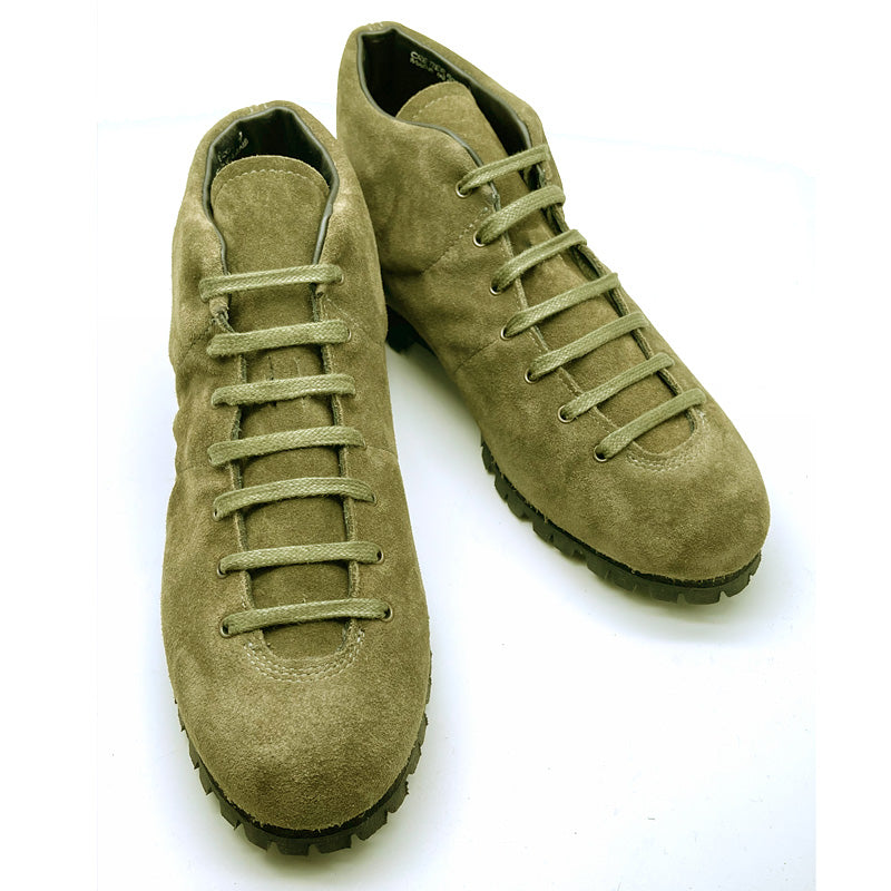 Kletter Boots / Cretter Boots Green Suede