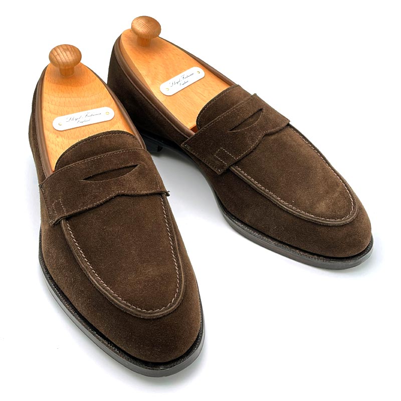 Rosebury / Dark Brown Calf Suede