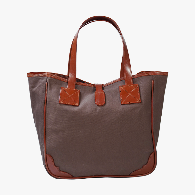 Carryall Medium   Brown Canvas