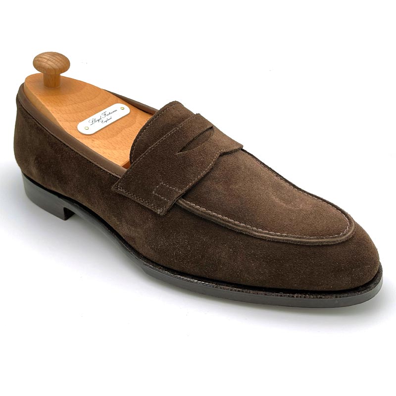 Rosebury / Dark Brown Calf Suede