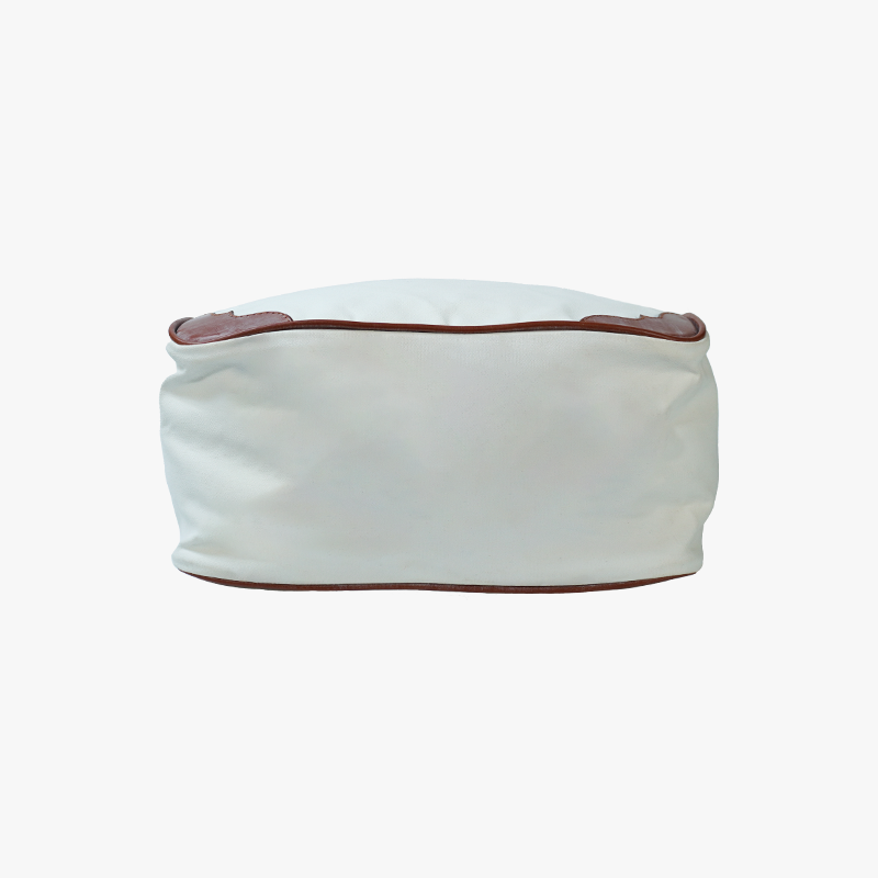 Carryall Medium White Canvas