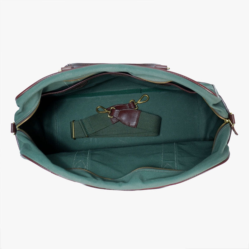 22" Holdall Bag with Shoulder strap Olive Canvas