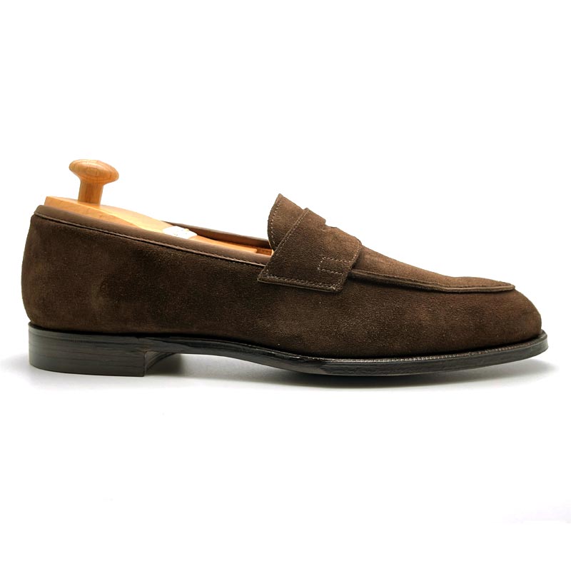 Rosebury / Dark Brown Calf Suede