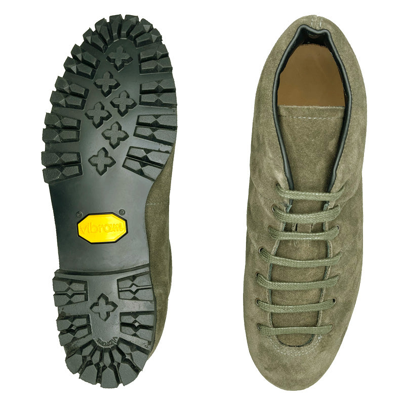 Kletter Boots / Cretter Boots Green Suede