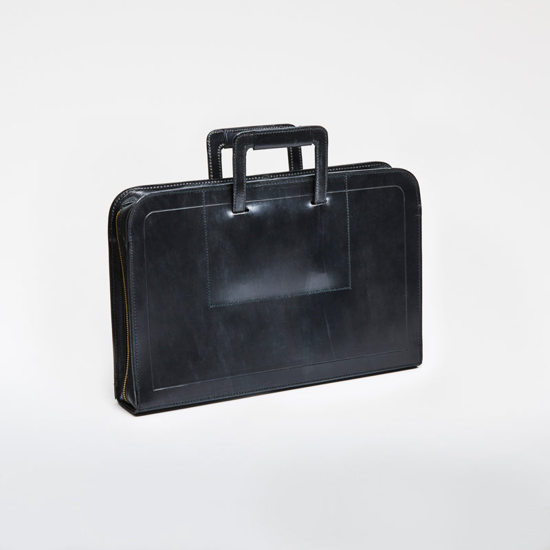 Flat Handle Folio Case Black