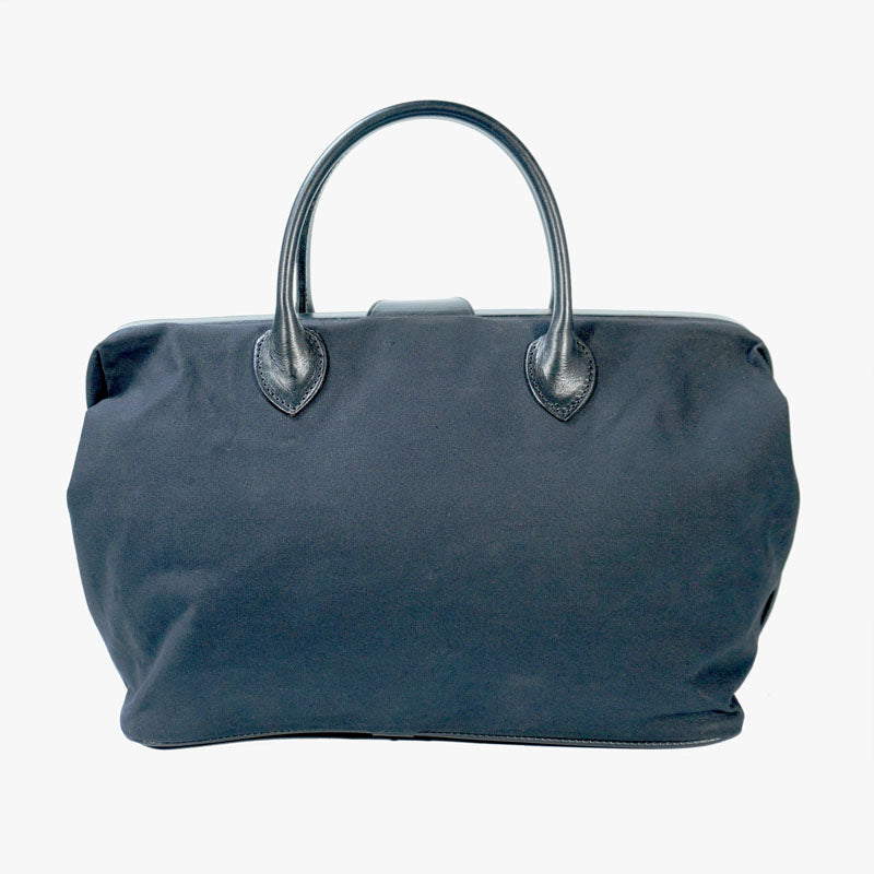 17" Gladstone Bag Black Canvas