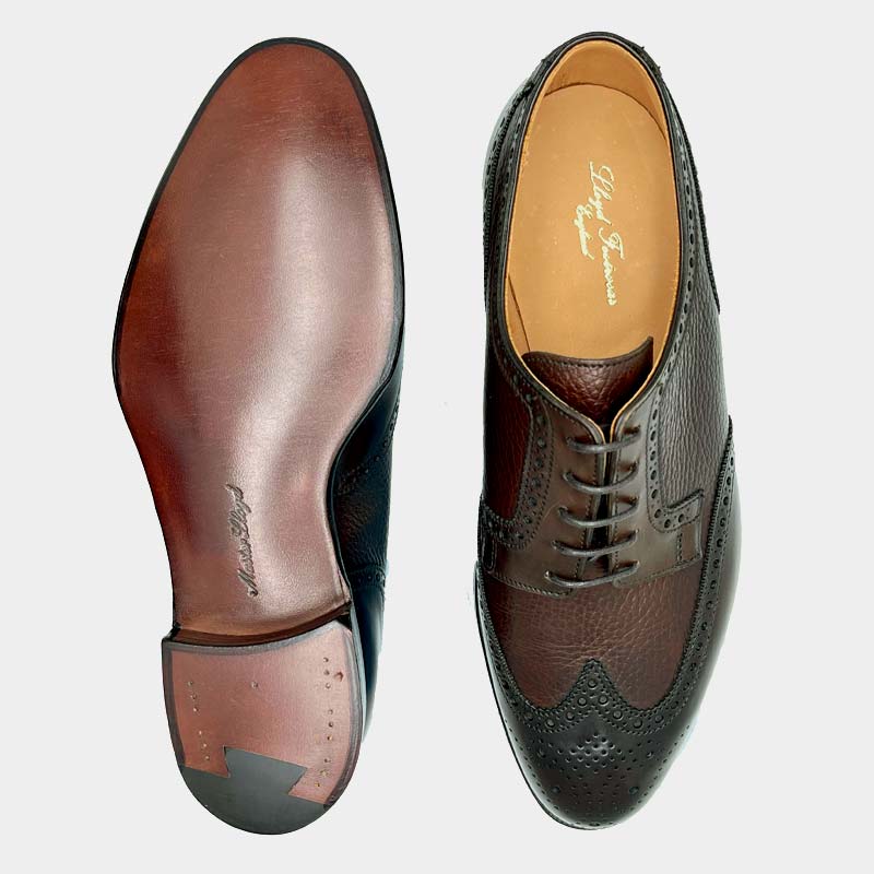 Bexley / Walnut Antique Calf - Dark Brown Country Grain