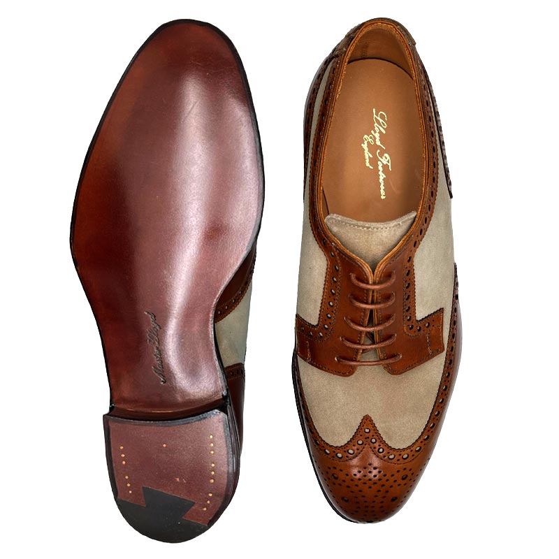 Bexley / Tan Antique Calf - Nut Suede