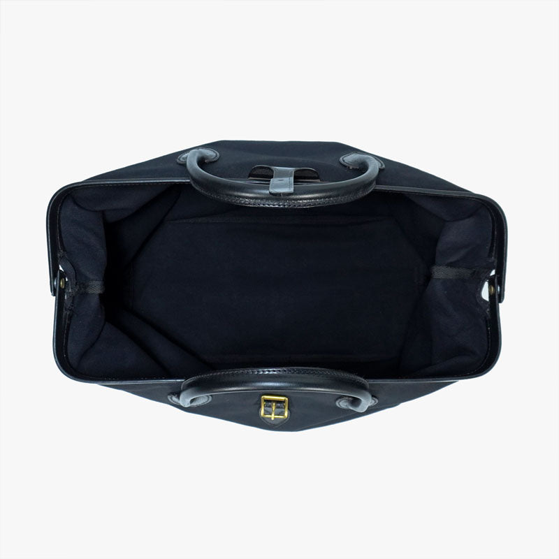 17" Gladstone Bag Black Canvas
