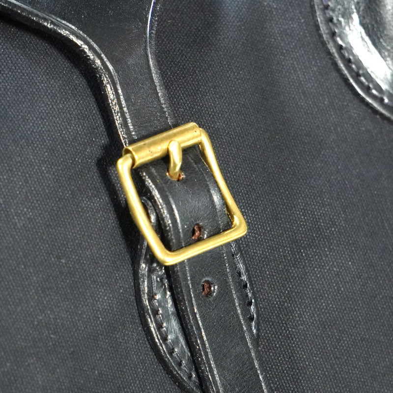 17" Gladstone Bag Black Canvas