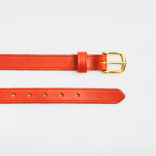 Plain Bridle Belt Tan