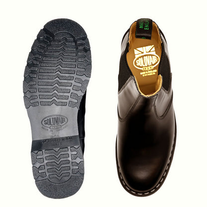 Black Hi-Shine Dealer Boot