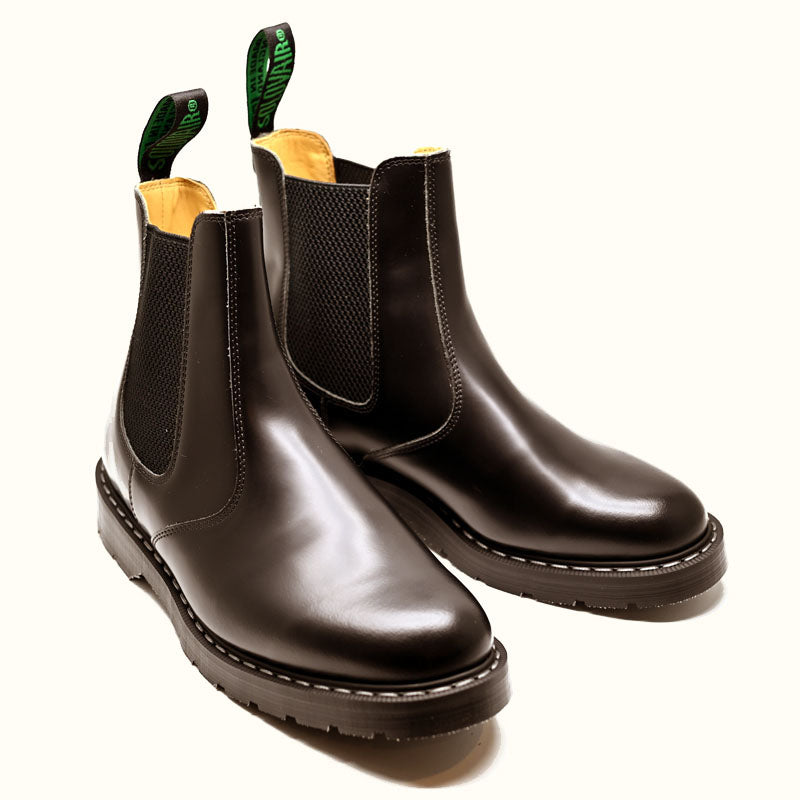 Black Hi-Shine Dealer Boot