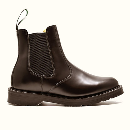 Black Hi-Shine Dealer Boot