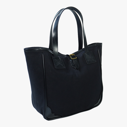 Carryall Medium   Black Canvas