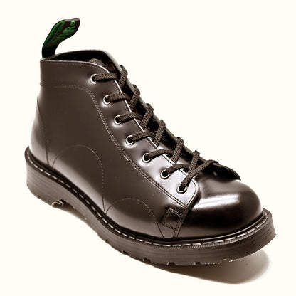 Black Hi-Shine Monkey Boot