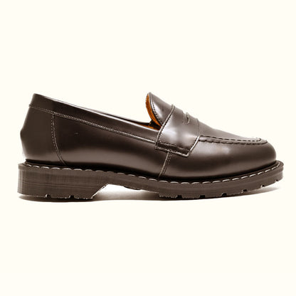 Black Hi-Shine Penny Loafer