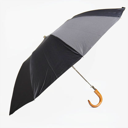 22” Telescopic Folding Umbrella / Black