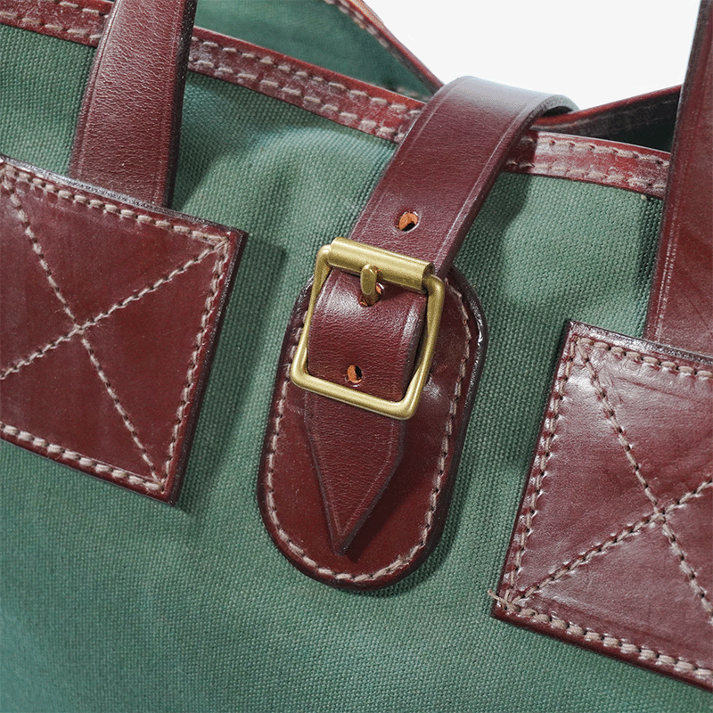 Carryall Small   Olive Canvas