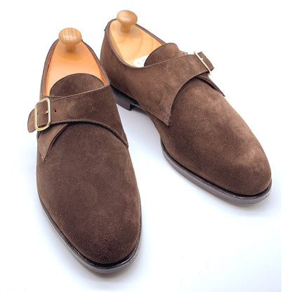 Mortimer / Dark Brown Calf Suede