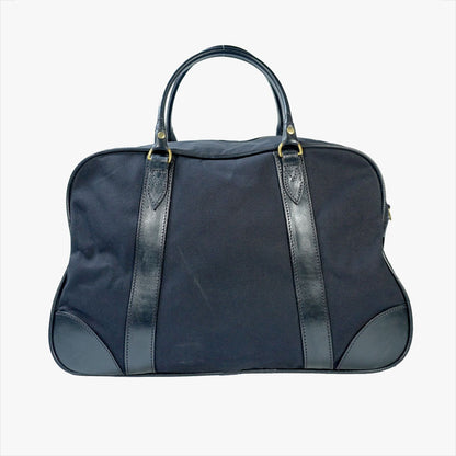 22" Holdall Bag with Shoulder strap   Black Canvas