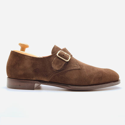 Mortimer / Dark Brown Calf Suede