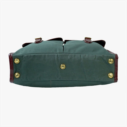 Overnight with Shoulder strap   Olive Canvas