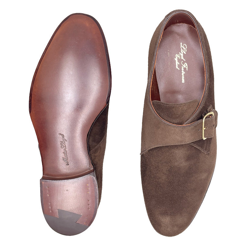 Mortimer / Dark Brown Calf Suede